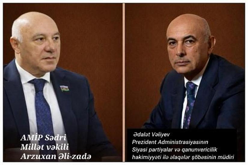 Prezident Administrasiyasında AMİP sədri ilə görüş keçirilib