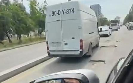 Xırdalanın mərkəzi yolundakı vəziyyətlə bağlı - 