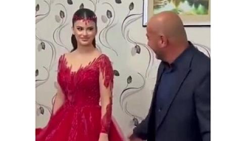 Qızını gəlin köçürən atanın reaksiyası 