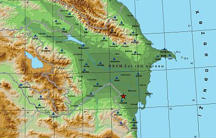 An earthquake occurred in the Jalilabad district.