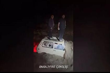 NİVA ilə Girdiman çayına düşən 5 nəfər belə xilas olundu - 