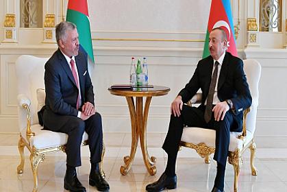 İordaniya Kralı Prezident İlham Əliyevə 