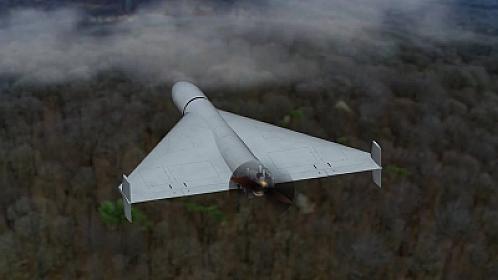 A Russian-made UAV crashed into a residential building in Romania.