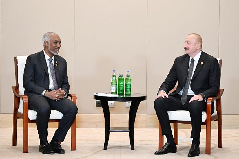 Maldiv Prezidenti Azərbaycan liderini təbrik edib