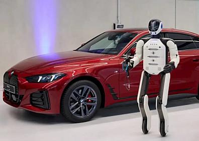 BMW-ləri humanoidlər istehsal etməyə başladı