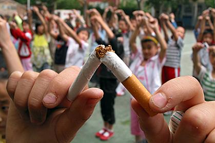 40 million children in the world are using tobacco products