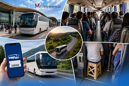 Bayram günlərində avtobuslarda xaos - 