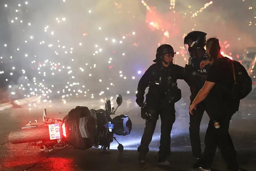 Hundreds of people have been arrested due to the riots in France following PSG's victory,