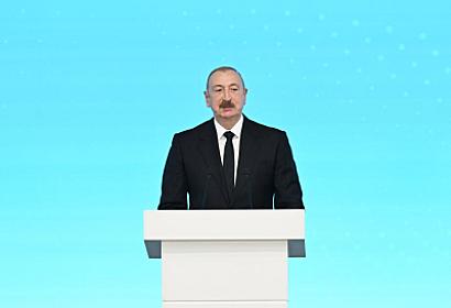 Prezident İlham Əliyev: Xəzər Neft və Qaz Sərgisi müasir Azərbaycanın enerji inkişafının təməlini qoydu