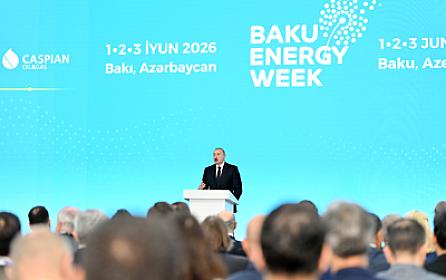 Prezidentdən “Bakı Enerji Həftəsi”nin iştirakçılarına 