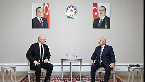Əli Əsədov Ukrayna baş nazirinin birinci müavini ilə görüşüb