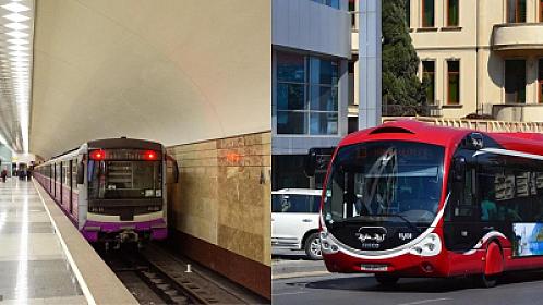 Avtobus və metrodan istifadə edənlərə 