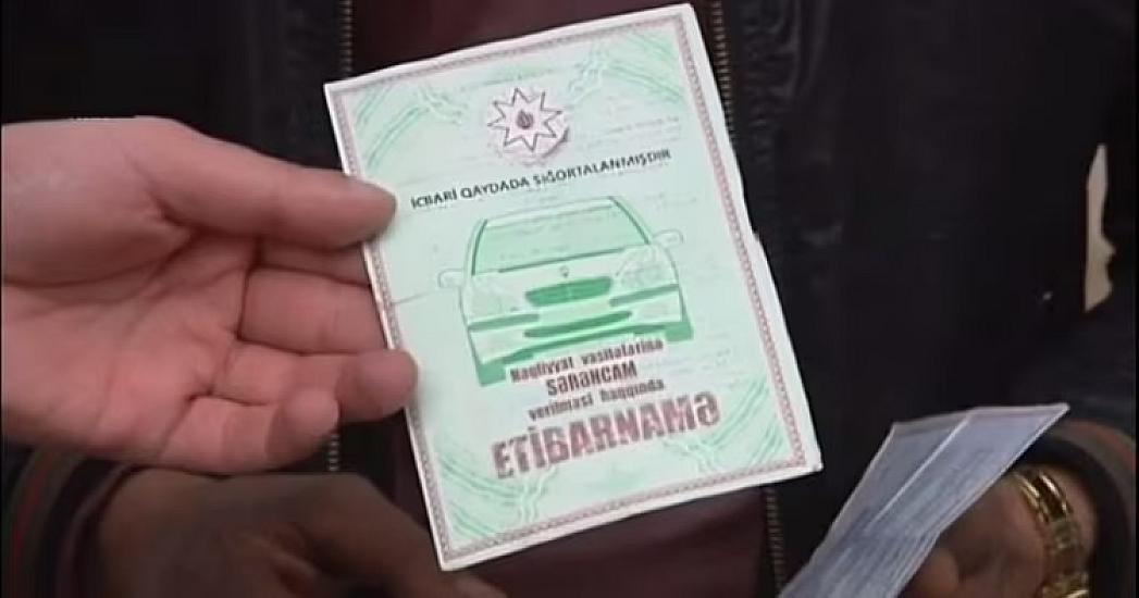 Etibarnamə ilə alınan avtomobillərlə bağlı 