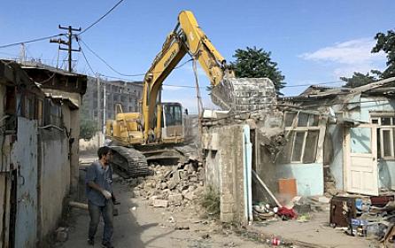 Bakıda bu ərazilərdə söküntü 