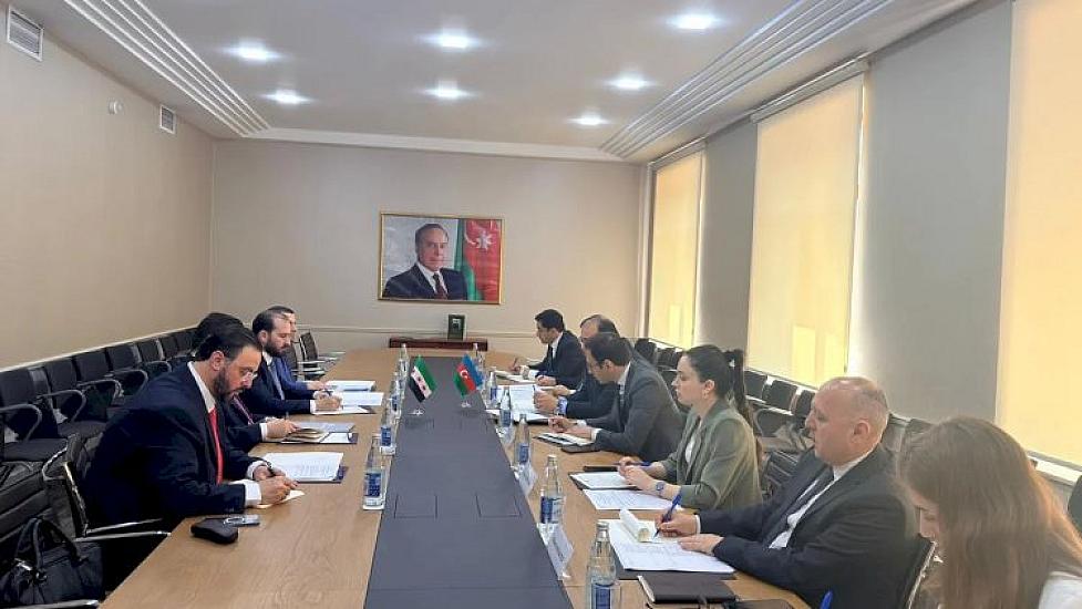 Azərbaycan və Suriya arasında ilk konsulluq məsləhətləşmələri keçirildi