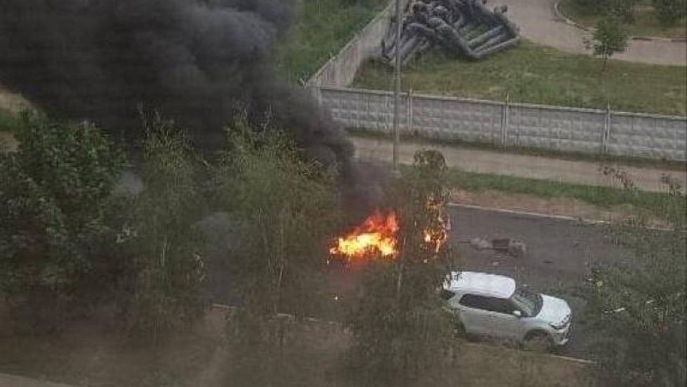 В микрорайоне, где живут военнослужащие Московской области, произошёл взрыв – ВИДЕО -