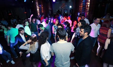 Bakıda gecə klubunda 