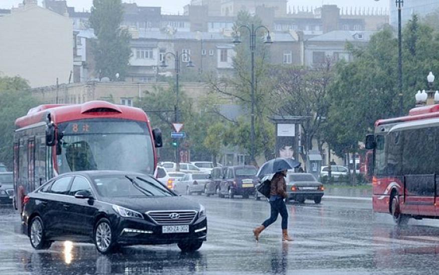 Rain in Baku will rain