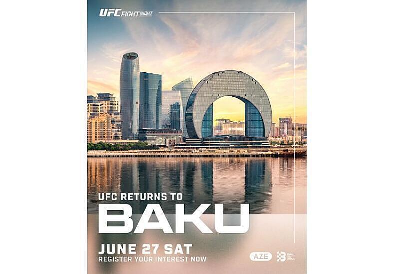 UFC: Bakıya 70-ə yaxın ölkədən azarkeşlər gələcək