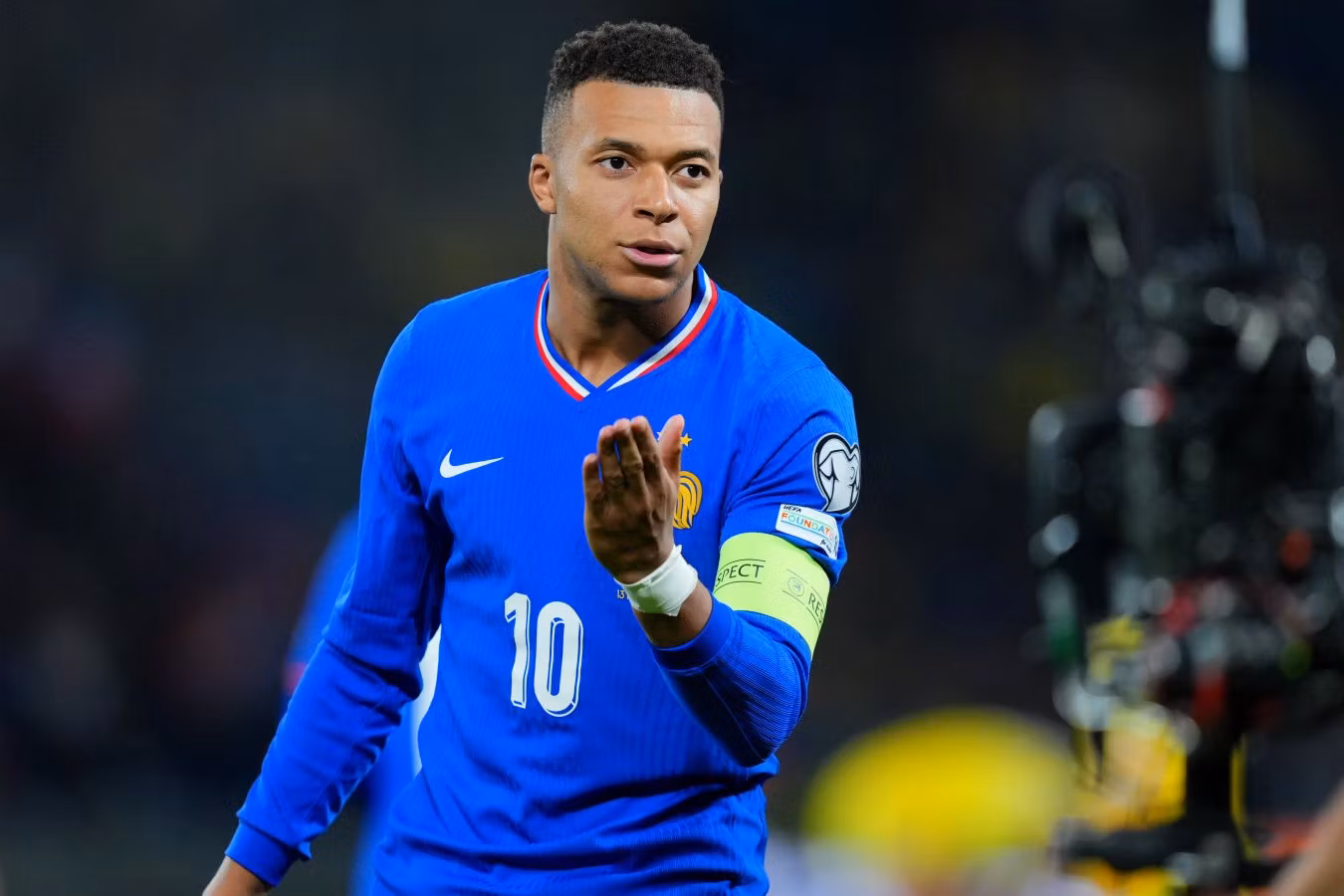 Mbappe matçdan sonra 