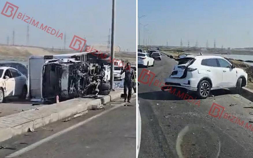 Böyükşor yolunda ağır qəza - 