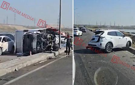 Böyükşor yolunda ağır qəza - 