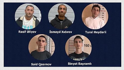 Abşeronda oğurluq edən şəxslər saxlanılıblar - 