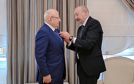Prezident Qurban Qurbanovu qəbul etdi - 