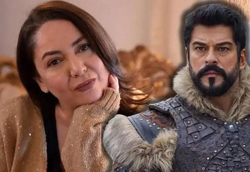 Burakın anasını özündən 8 yaş böyük aktrisa 