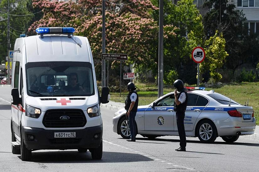 Ukrayna hücumlarından sonra Sevastopolda elektrik