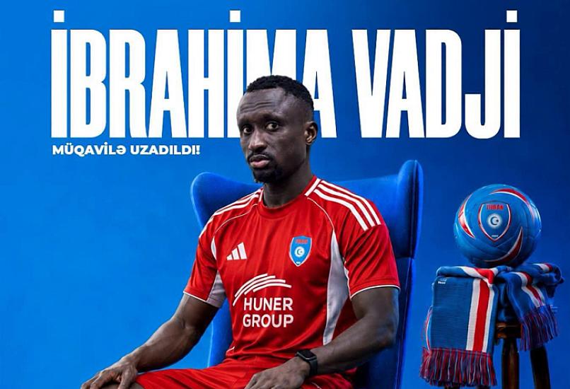 "Turan Tovuz" İbrahima Vadci ilə yeni müqavilə imzalayıb