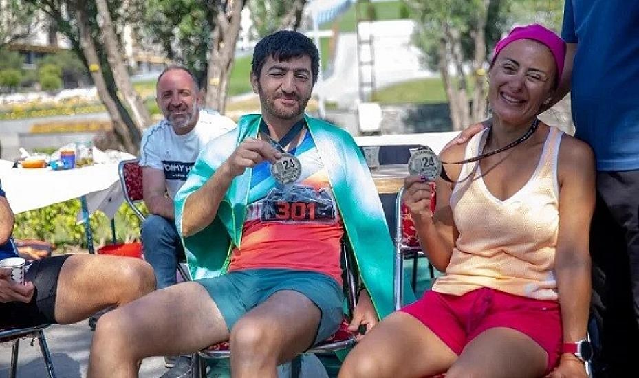 Azərbaycanlı 24 saata 212 km qaçdı - 