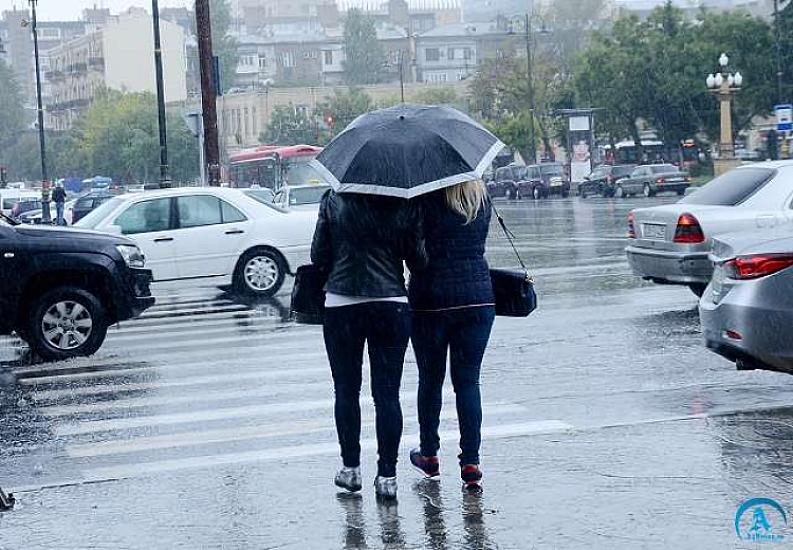 Bakıda aylıq normanın 150%-i miqdarında yağıntı - 