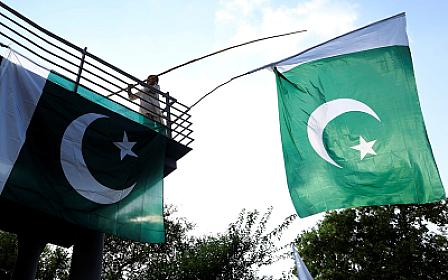 Pakistan on the border with Afghanistan