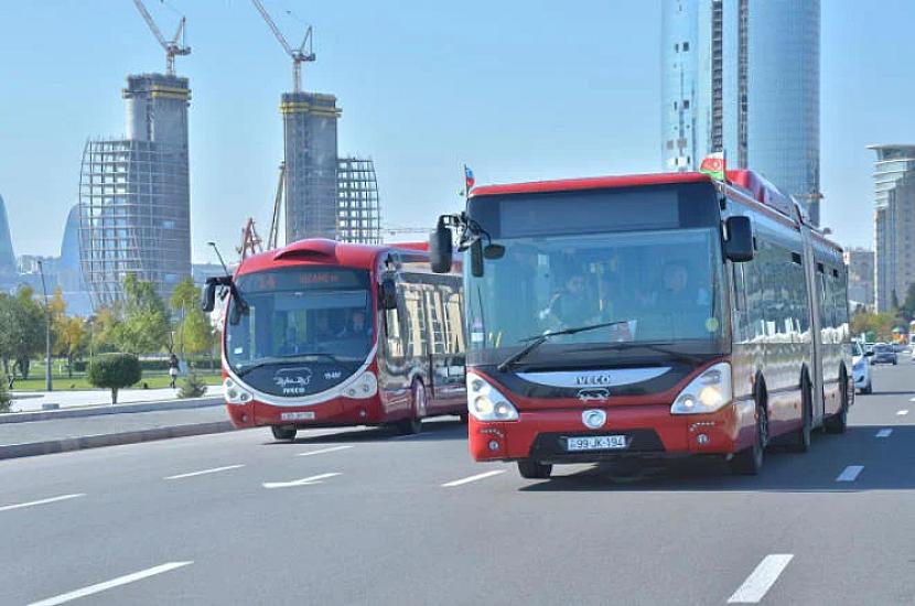 Naxçıvanda avtobuslar 