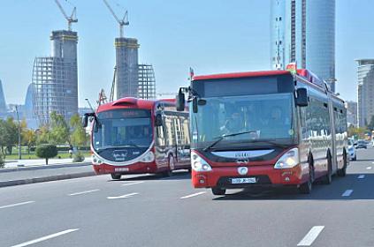 Naxçıvanda avtobuslar 