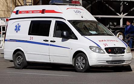 Ağdamda pilləkəndən yıxılan 