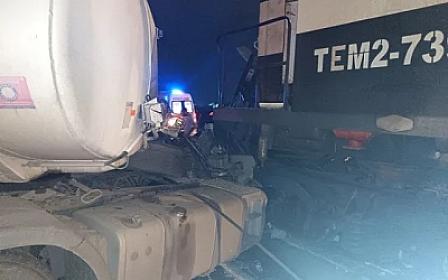 Sumqaytda yanacaq maşınının qatarla toqquşması ilə bağlı açıqlama - 