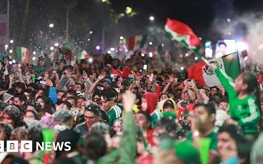 They wanted to celebrate the victory,