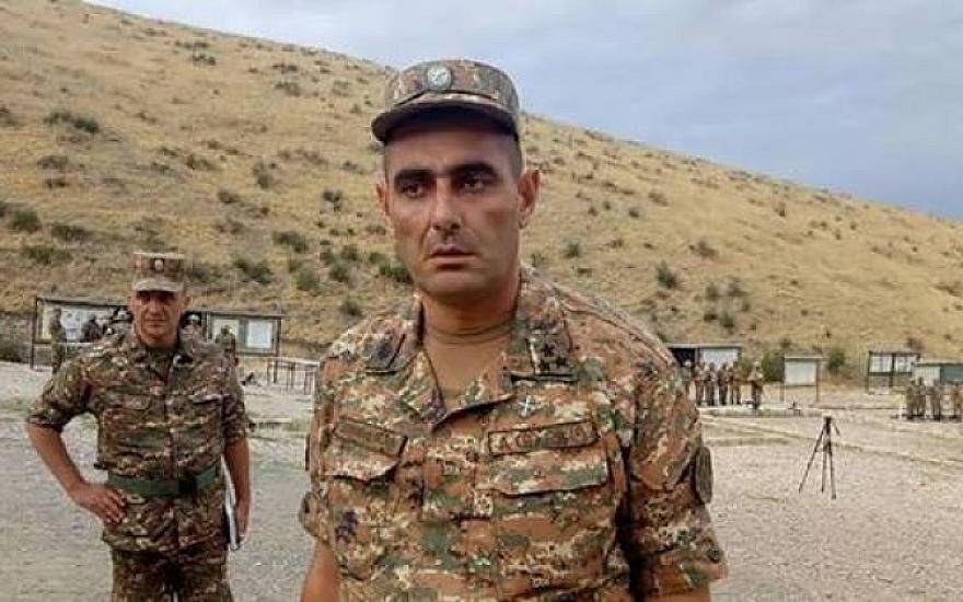 Paşinyan Xüsusi Ordu Korpusunun komandirini 