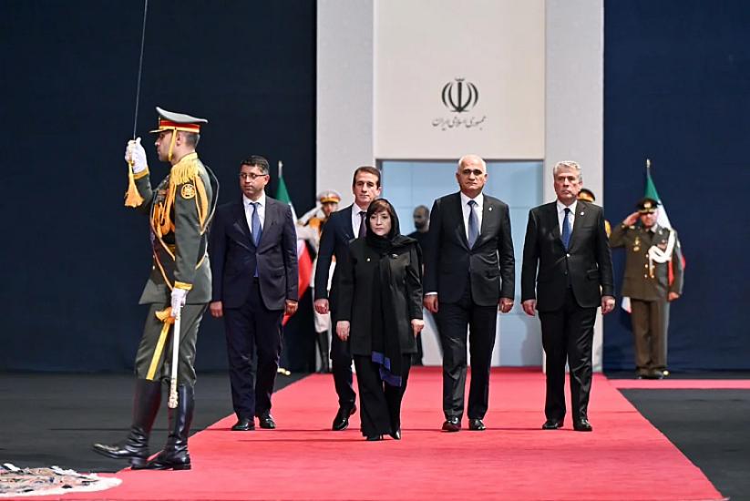Regarding Sahibə Qafarova's participation in Khamenei's farewell ceremony