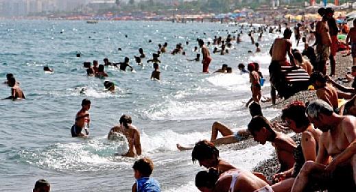 Bazar günü çimərliklərdə 25 dərəcəyədək