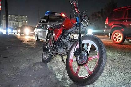 Bakıda motoxuliqanlıq edən şəxs 