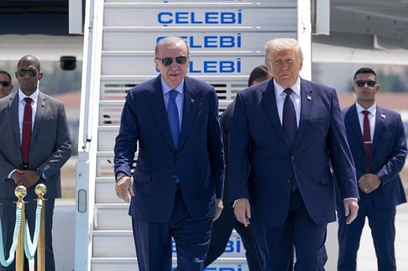 Ərdoğan Trampı belə qarşıladı - 