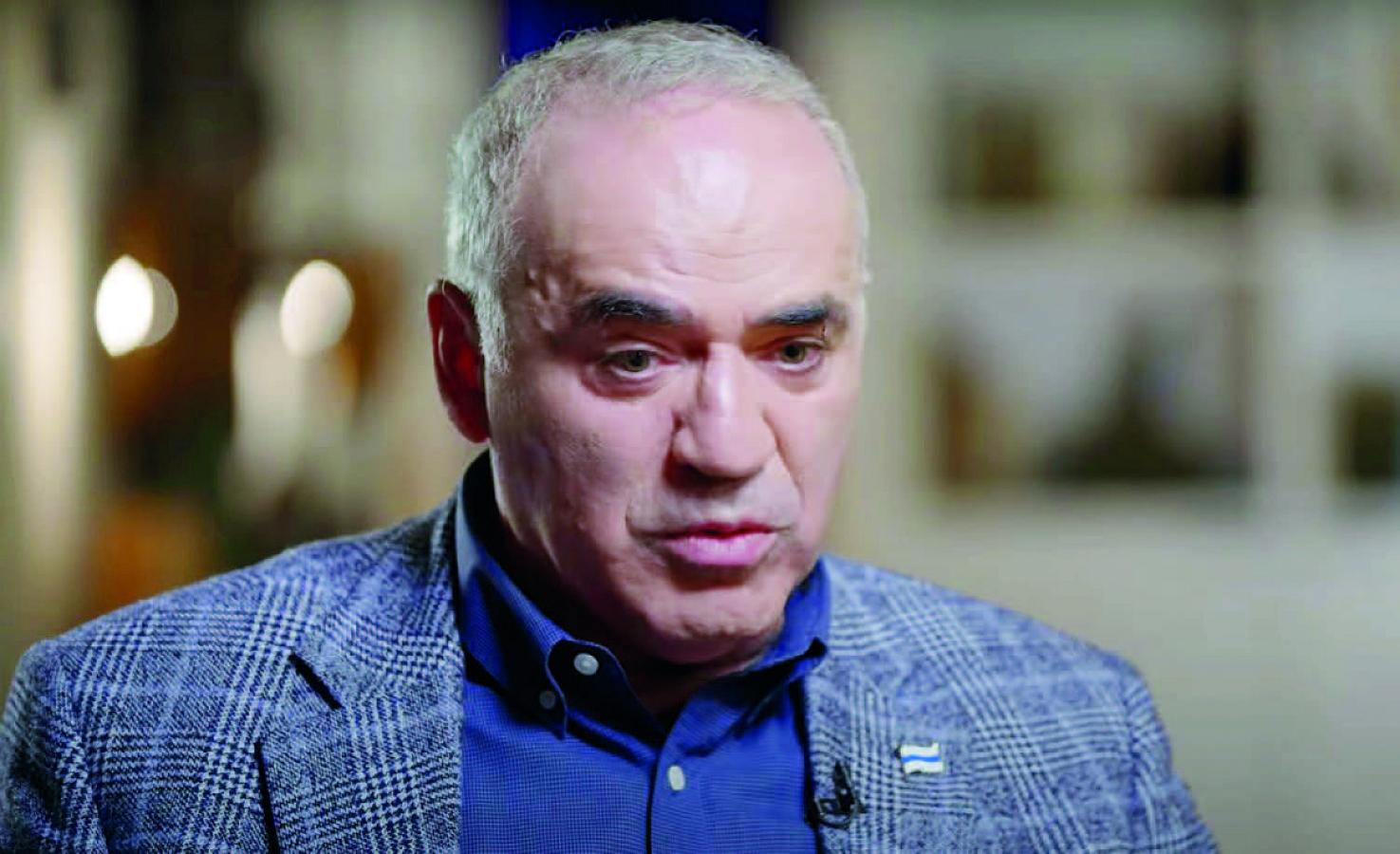 Mr. Kasparov, go play your chess!