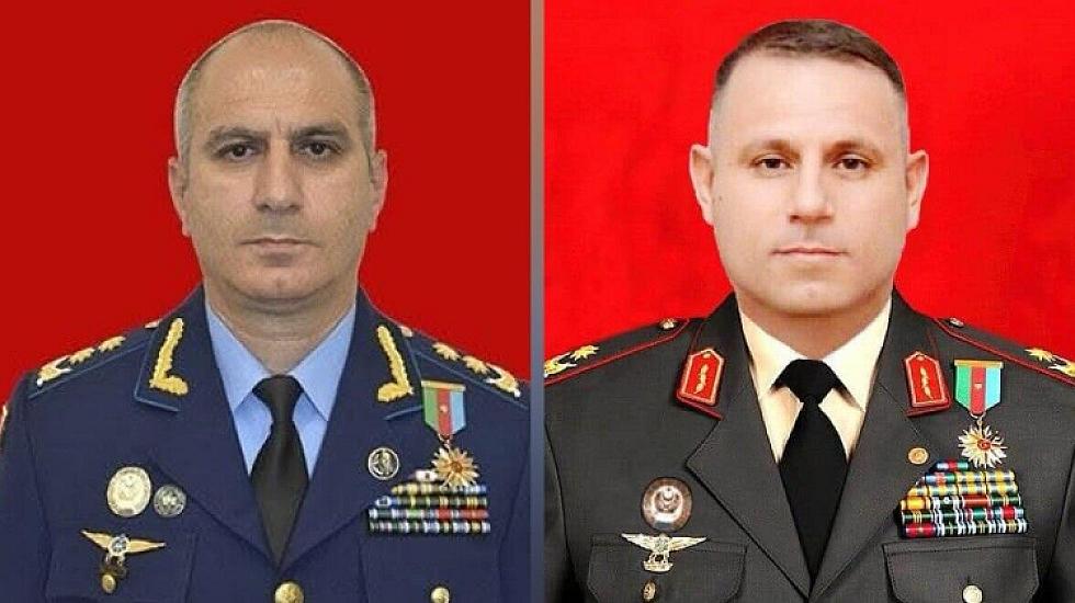 Bu gün təltif olunan generalların 