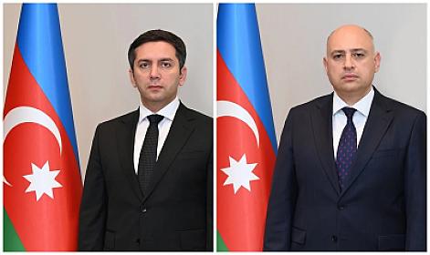 Xarici işlər nazirinin iki müavininə 