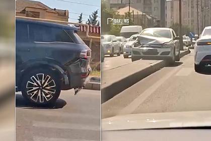Xırdalanda "Changan"la "Opel" TOQQUŞDU -