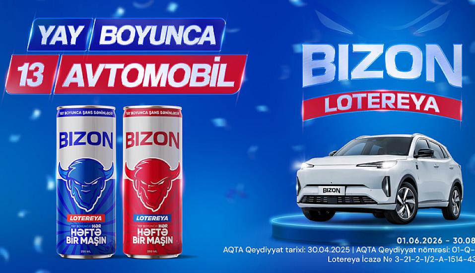 13 həftə, 13 avtomobil lotereyasında iyun ayının 