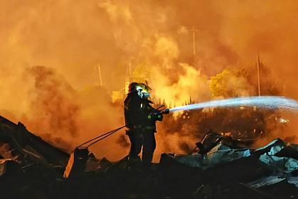 Çində ayaqqabı fabrikində yanğın: 